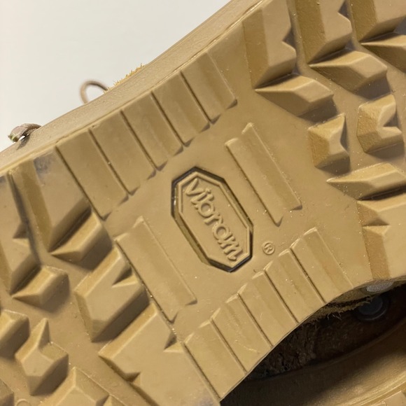 Hot Weather Army Combat Boots Coyote Vibram Sole Lace Up Size 4W Made‎ in USA - Picture 6 of 8
